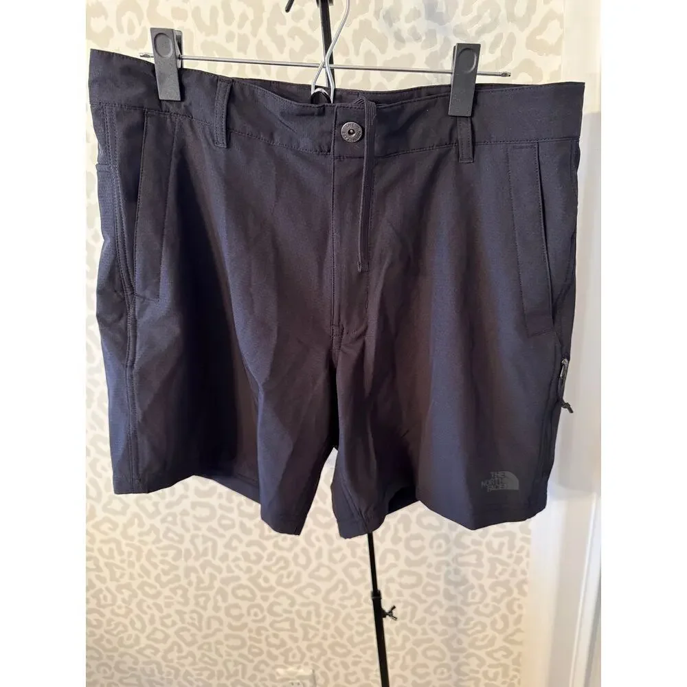 The North Face Men’s TNF Black Rolling Sun Packable Shorts Size 34 Regular